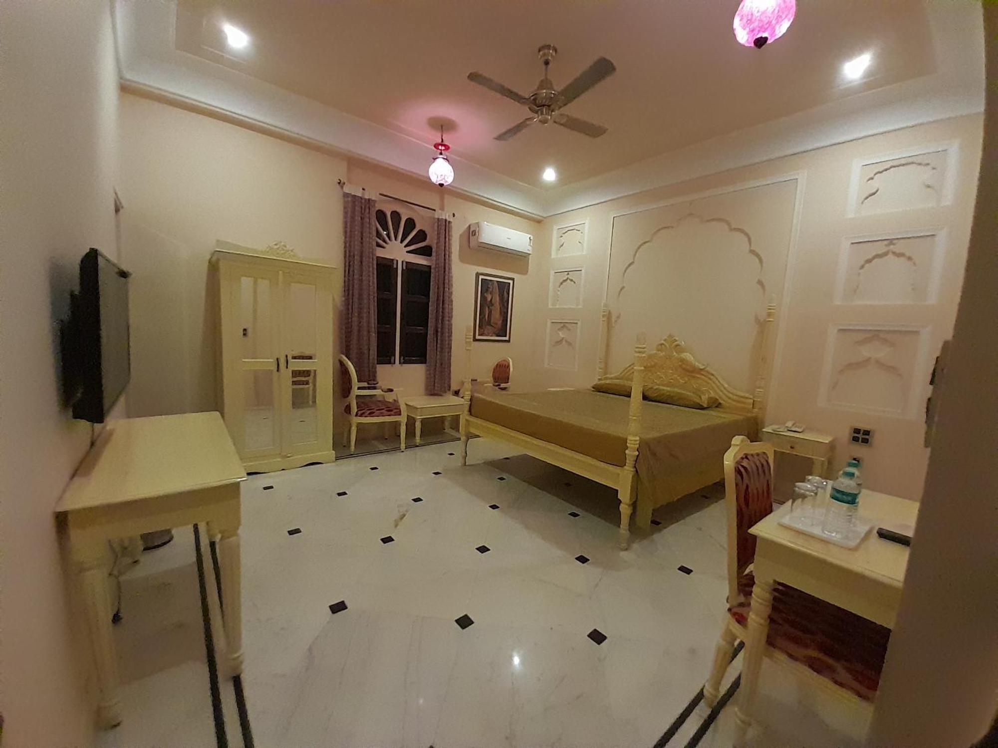 Raj Rajeshwari Haveli Hotell Jaipur Rom bilde